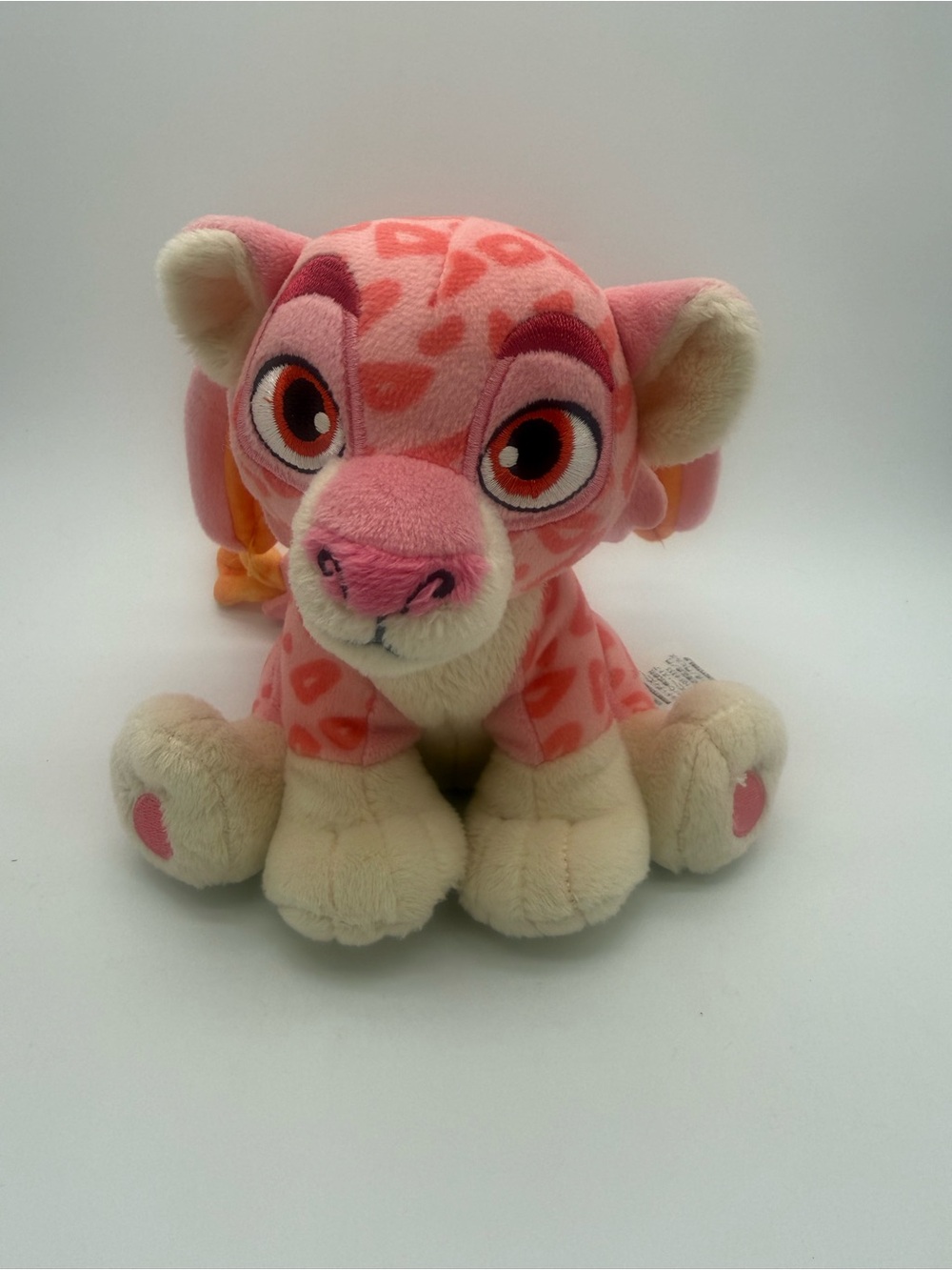 Disney Parks Elena of Avalor Baby Estrella Jaquin Plush Pink Winged Jaguar Toy
